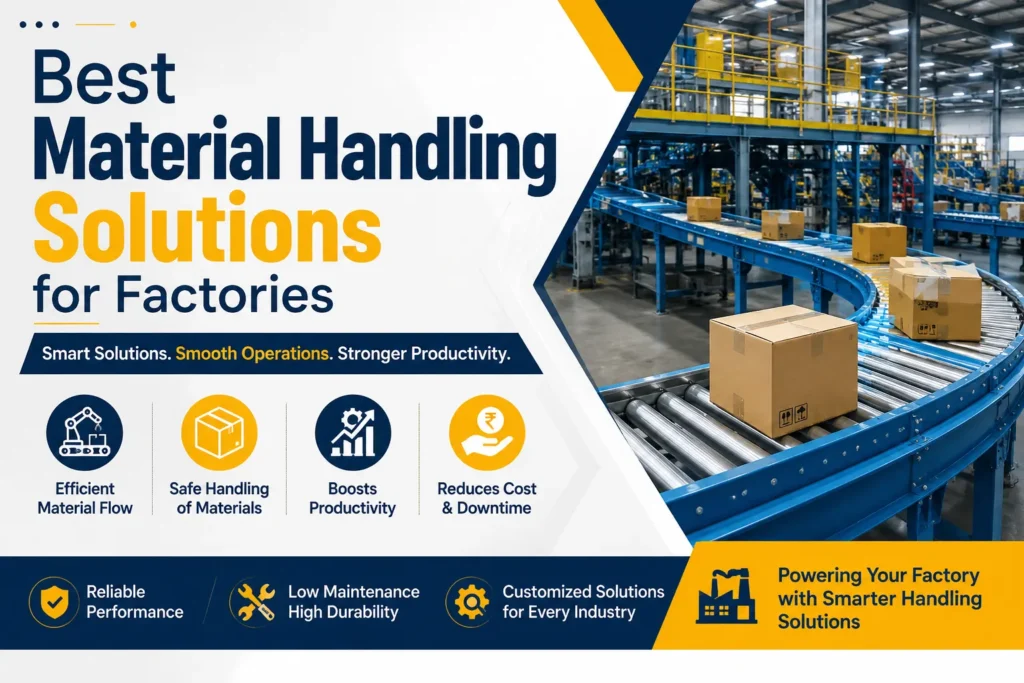 Best Material Handling Solutions for Factories