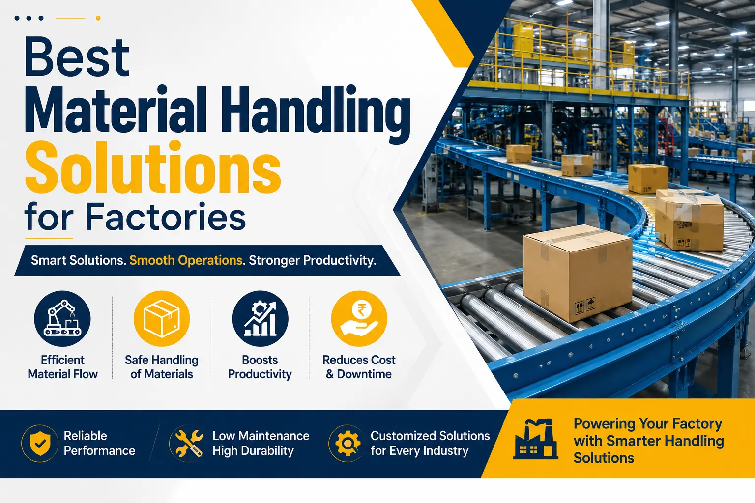 Best Material Handling Solutions for Factories